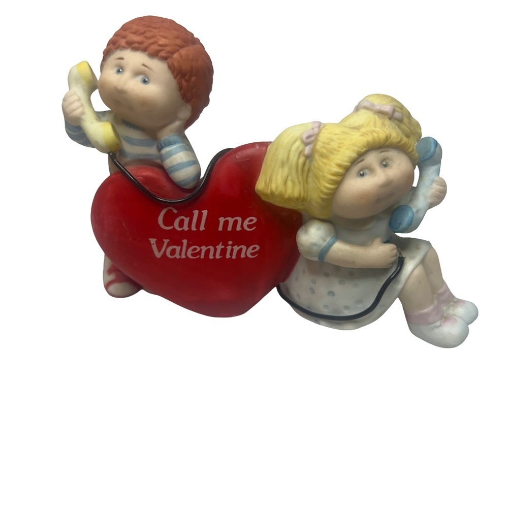 Vintage Adorable Cabbage Patch Figurine “Call Me Valentine”